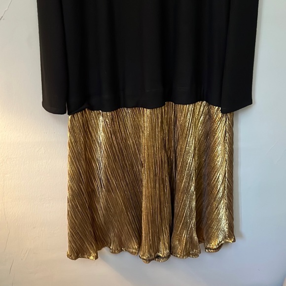 Go Couture Contrast Long Sleeve Dress XL NWOT - Picture 4 of 7